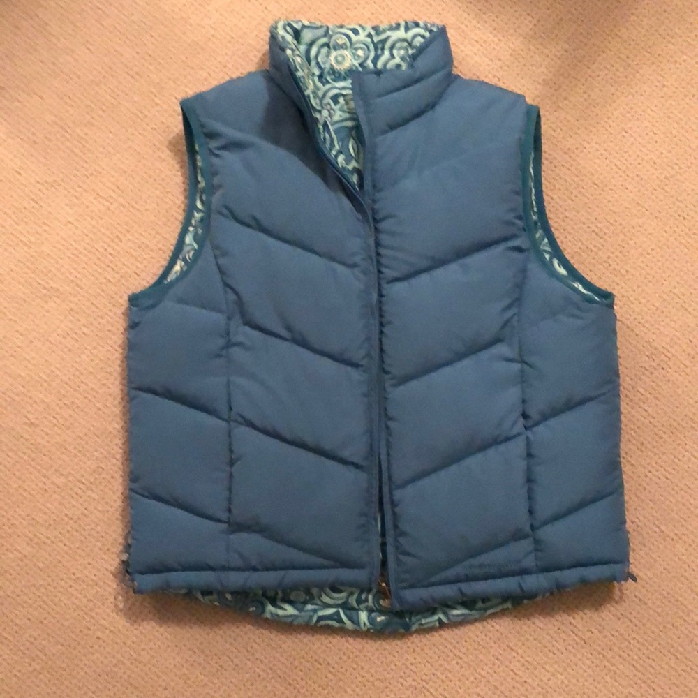 LL Bean Reversible Vest, Sz M
